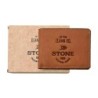Billetera Stone cuero