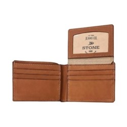 Billetera Stone cuero